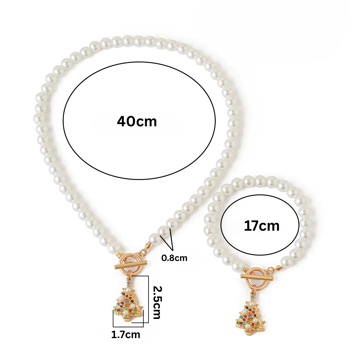 Winterzauber Halsketten Set