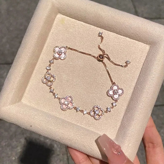 Diamantblütenarmband